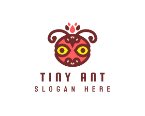 Ant Insect Monster logo design