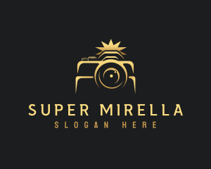 Production - Multimedia Photo Camera logo design