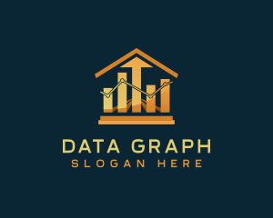 Graph Stocks Investment logo design