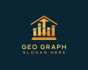 Graph Stocks Investment logo design