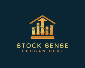 Stocks - Graph Stocks Investment logo design