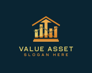 Asset - Graph Stocks Investment logo design