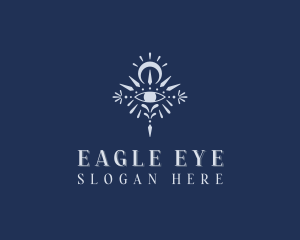 Boho Eye Mystic logo design