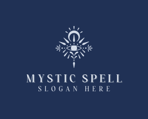 Spell - Boho Eye Mystic logo design