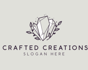 Bespoke - Luxe Premium Crystal Stone logo design