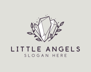 Luxe - Luxe Premium Crystal Stone logo design