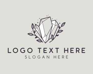 Gem - Luxe Premium Crystal Stone logo design