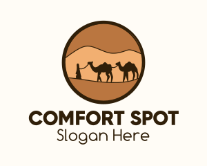 Sahara Desert Tour logo design