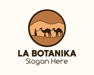 Sightseeing - Sahara Desert Tour logo design