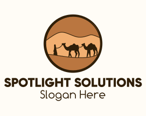 Sahara Desert Tour logo design