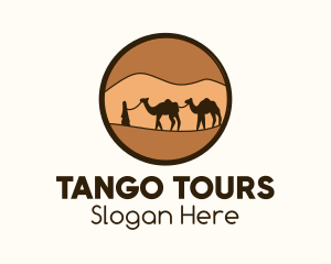 Sahara Desert Tour logo design