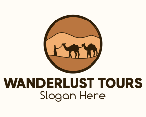 Sahara Desert Tour logo design