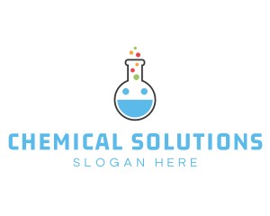 Chemical - Smile Science Laboratory logo design