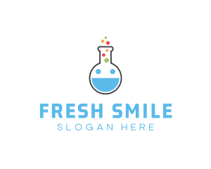 Smile Science Laboratory logo design