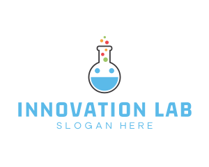 Smile Science Laboratory logo design