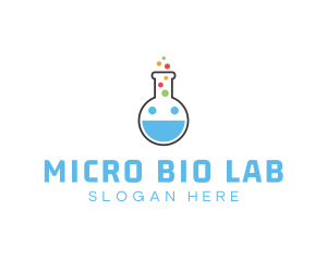 Smile Science Laboratory logo design