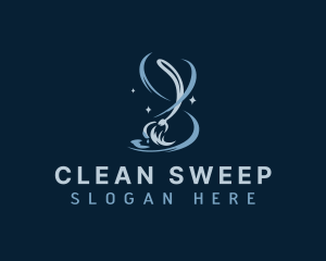 Mop - Mop Janitorial Cleaning logo design