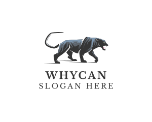 Wild  Animal Panther Logo
