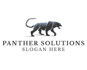 Panther - Wild  Animal Panther logo design