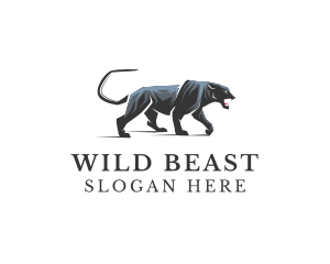 Wild  Animal Panther logo design