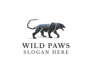 Wild  Animal Panther logo design