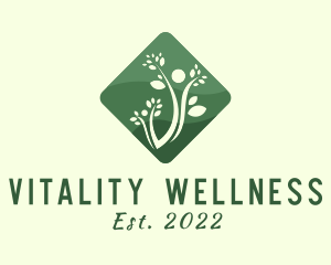 Natural Zen Wellness logo design