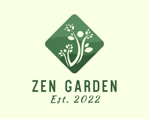 Natural Zen Wellness logo design