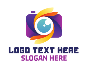 Modern Photography Camera Logo