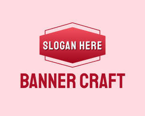 Supplies Banner Wordmark logo design