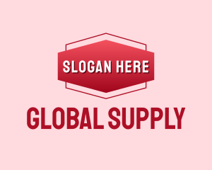 Supply - Supplies Banner Wordmark logo design
