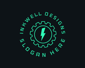 Neon - Electric Energy Gear logo design