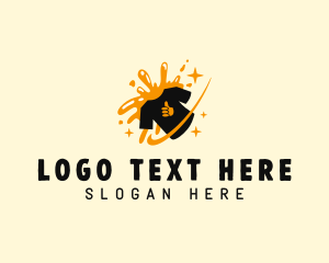 Printing - Splash Tshirt Printing logo design