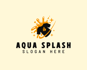 Splash Tshirt Printing  logo design