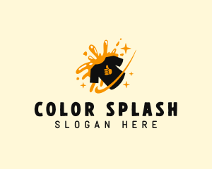 Splash Tshirt Printing  logo design