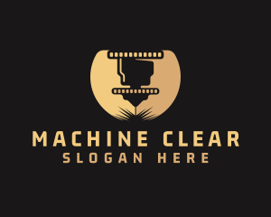 CNC Laser Machine logo design