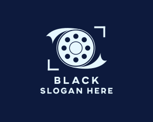 Movie App - Movie Film Reel logo design