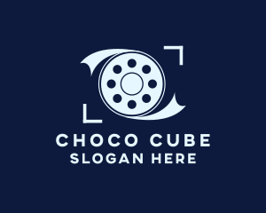 High Definition - Movie Film Reel logo design