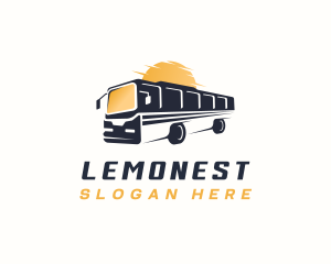 Logistics - Bus Transport Travel logo design