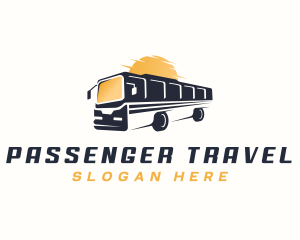 Passenger - Bus Transport Travel logo design