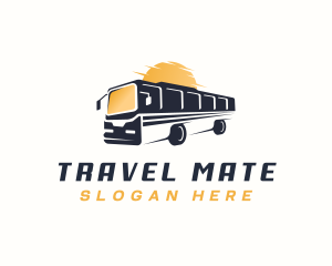 Passenger - Bus Transport Travel logo design