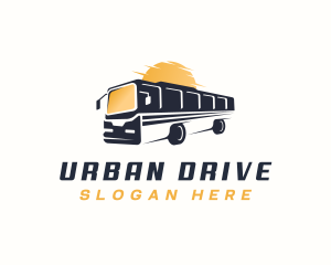 Bus Transport Travel logo design