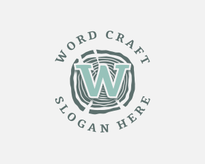 Wood Lumber Carpentry Crafting  logo design