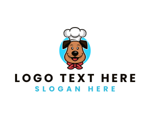 Chef Hat - Dog Chef Restaurant logo design