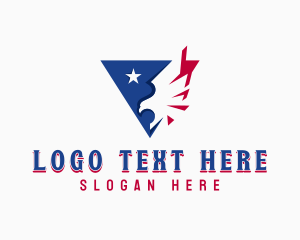 Patriotic - Patriotic USA Eagle logo design