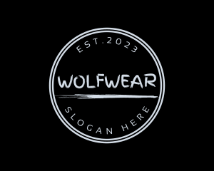 Clothing Streetwear Badge logo design