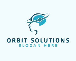 Brain Orbit Intelligence logo design