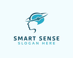 Intelligence - Brain Orbit Intelligence logo design