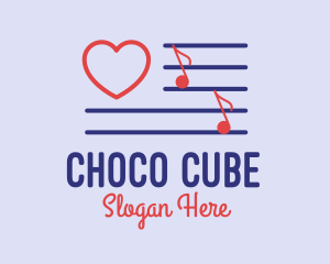 Singer - Love Song Music logo design