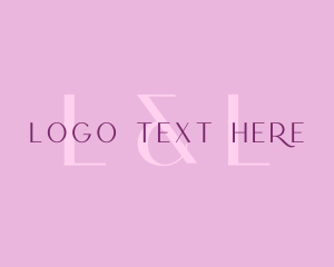 Vlogger - Elegant Feminine Brand logo design