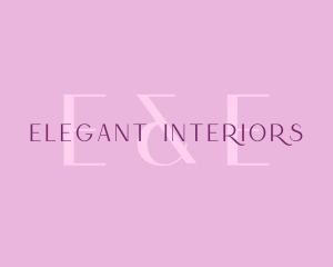 Elegant Feminine Brand logo design